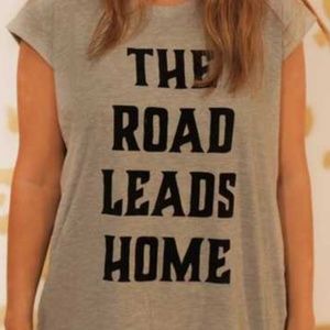🌈 The Road Leads Home muscle Hillsong tee